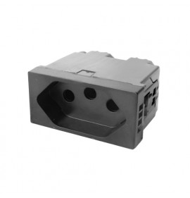 Modulo Tomada 20a - Pial plus + Preto 